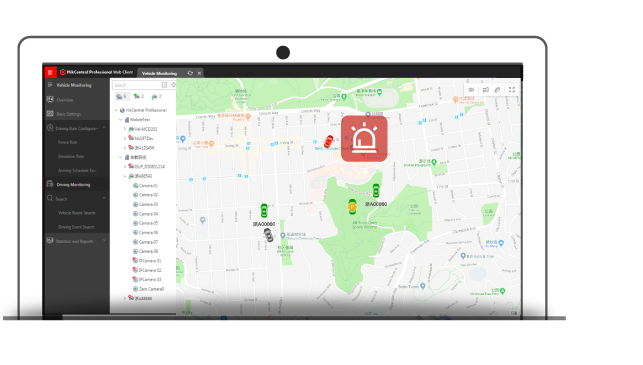Copia de seguridad histórica de video y alarma