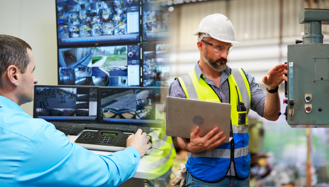 Inspecciones de procesos de producción y equipos de las instalaciones