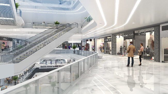Análisis del tráfico en el centro comercial