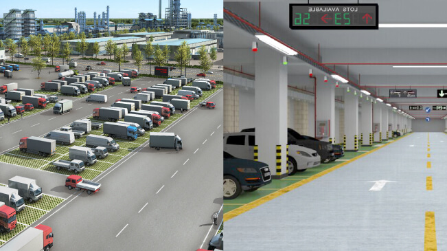 Guía de estacionamiento