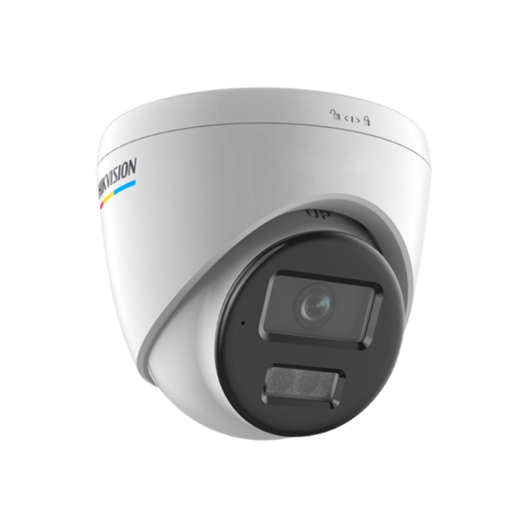 DS-2CD1347G2H-LIU - CAMARA HIKVISION IP 4MP, DOMO, SMART HYBRID LIGHT, MICROFONO INCORPORADO, IP 67, SD HASTA 512GB,