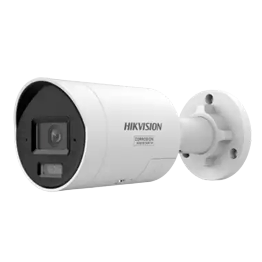 DS-2CD2047G3-LI2UYSL - CAMARA IP HIBRIDA BULLET 4MP,COLORVU3.0,LENTE 2,8MM,IP67,IR 40M,SD 512GB,ESTROBO,ANTICORROSIVA,POE