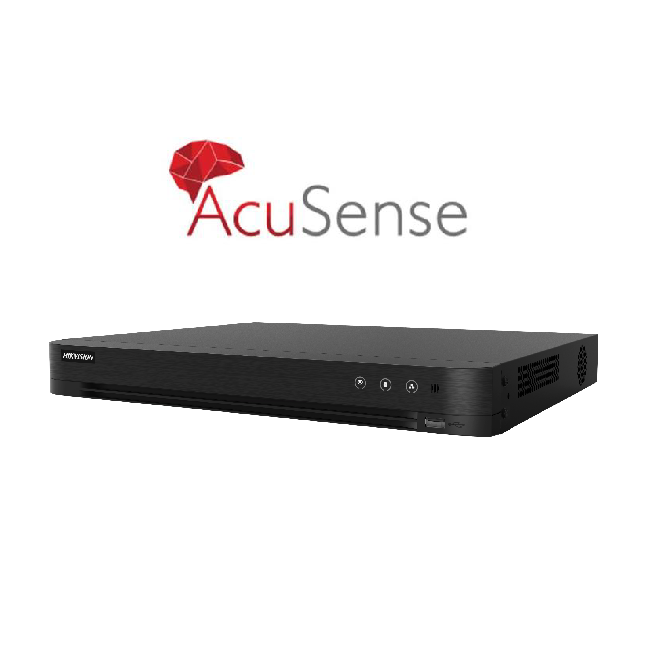 iDS-7216HQHI-M2/FA C - DVR HIKVISION ACUSENSE DE 16 CH + 8 IP, 2MPX CON RECONOCIMIENTO FACIAL. 2HDD HASTA 10TB.