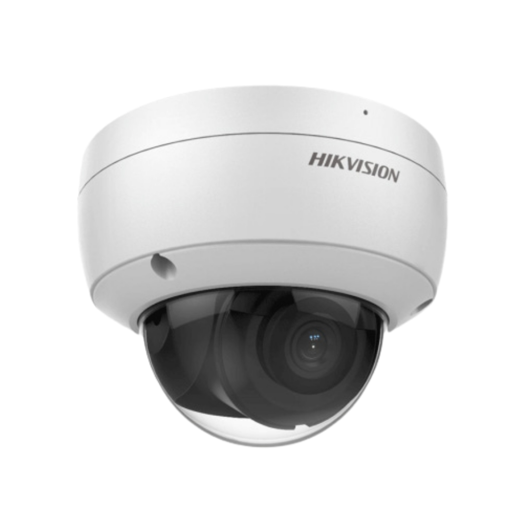 DS-2CD2186G2-ISU(C) - CAMARA IP DOMO 8MP,LENTE 2,8MM,IP67,IK10,IR 30MTS,SD 512GB,ACUSENSE,MICROFONO,1IN ALARM/1OUT,POE.