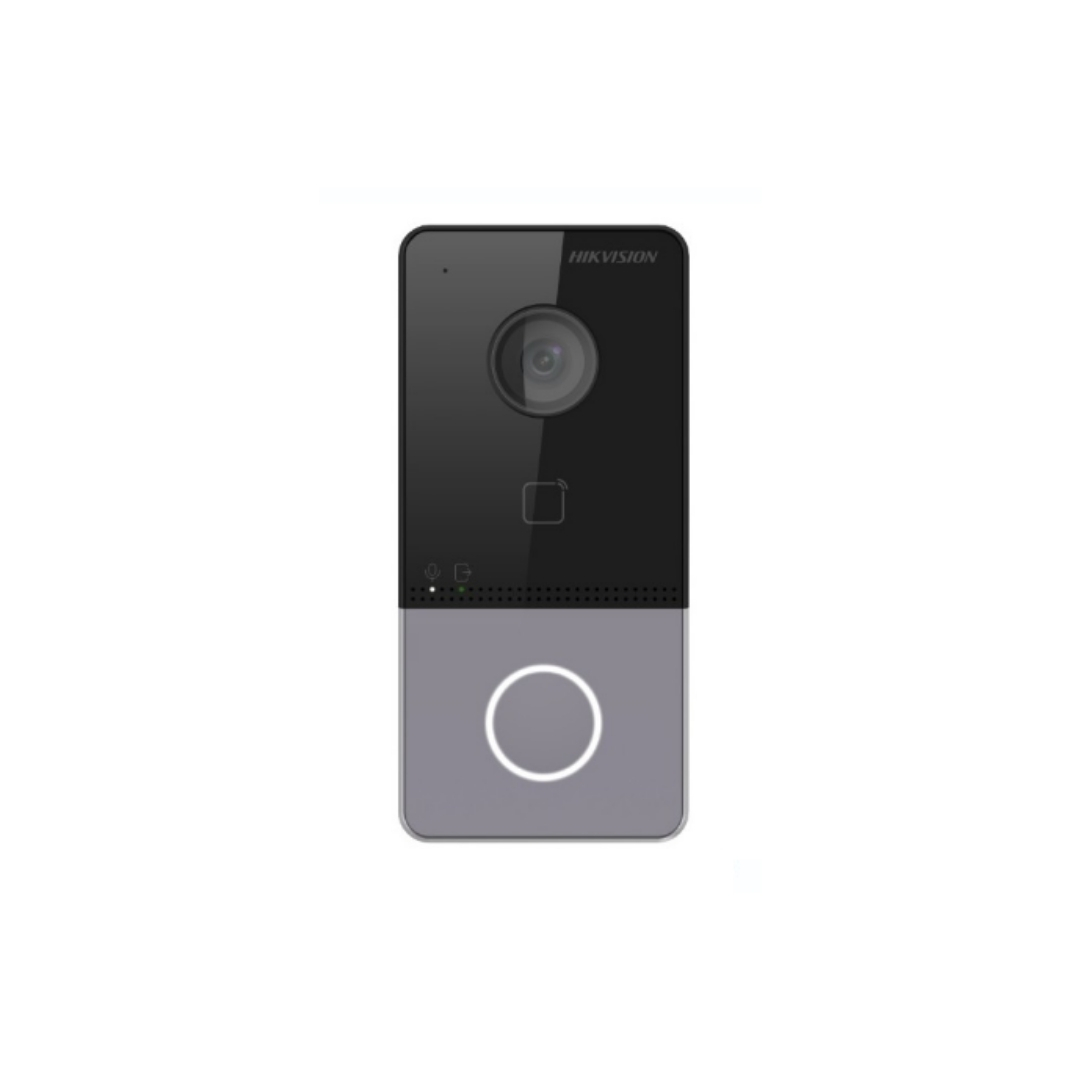 DS-KV6113-WPE1(C) - PORTERO HIKVISION IP WIFI 2MP, IP65, IR DE 3M, POE, SOPORTA TARJETAS MIFARE