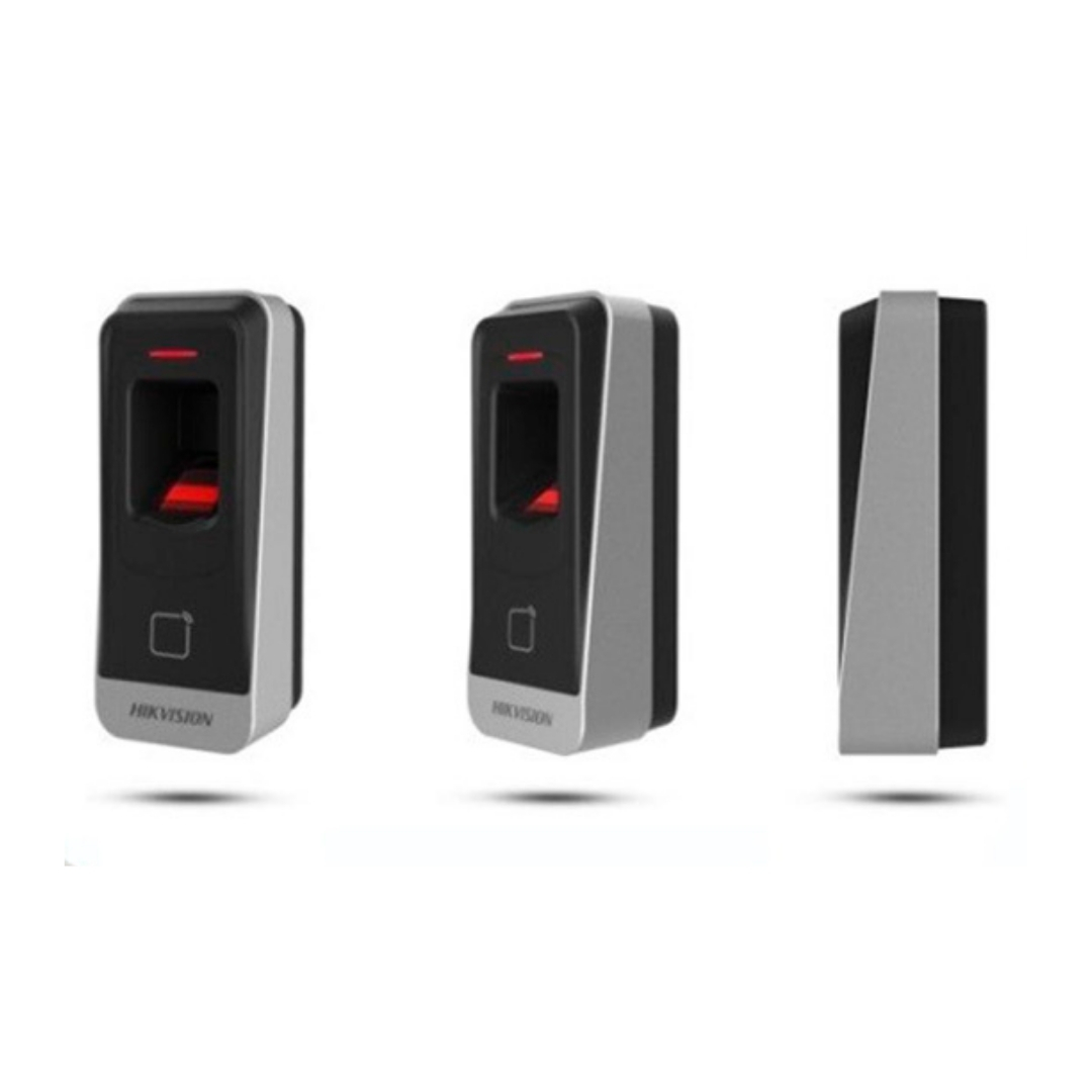 DS-K1201AMF - DS-K1201AMF(O-STD)-LECTOR DE HUELLA Y TARJETA MIFARE HIKVISION.