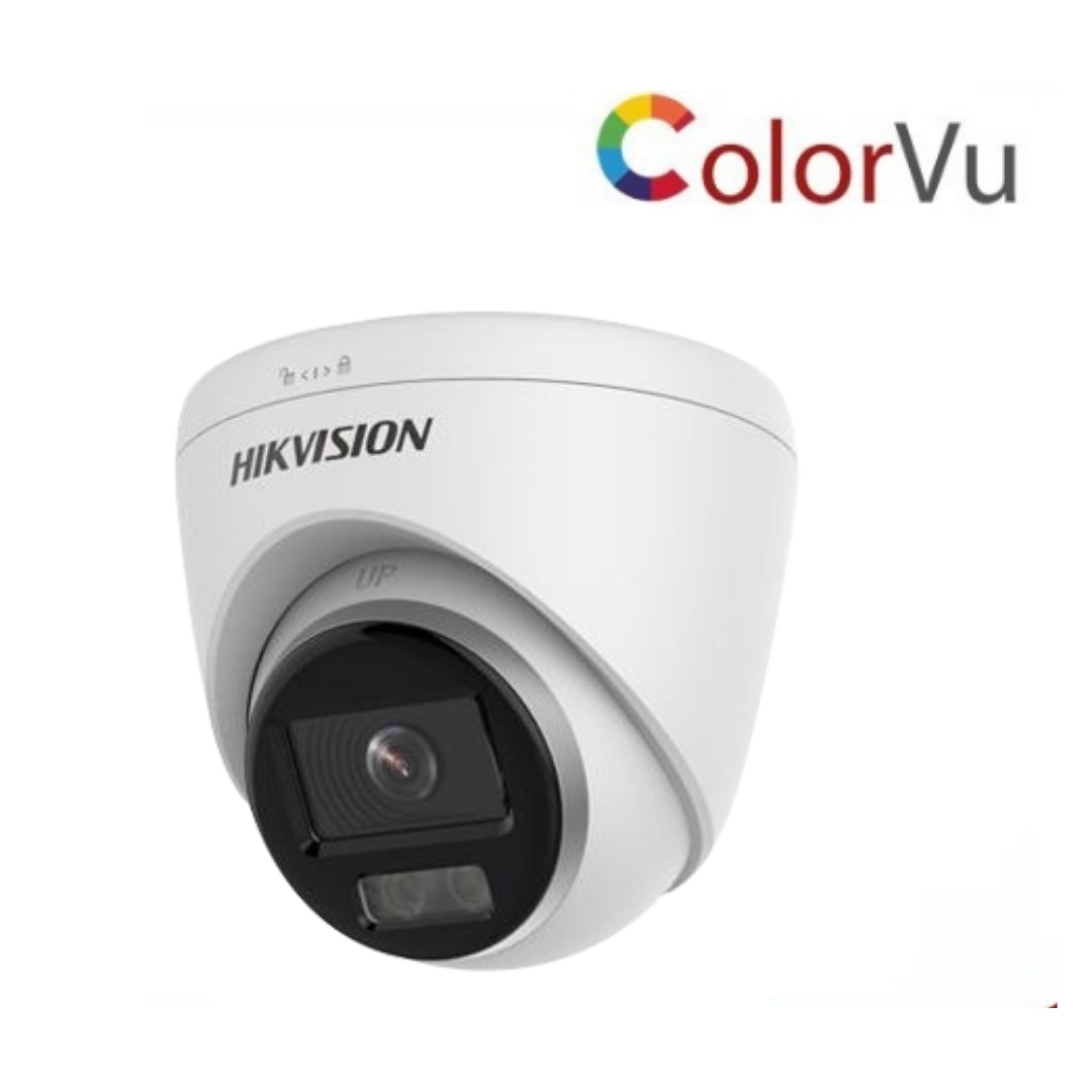 DS-2CE70DF0T-PF 2.8 - CÁMARA HIKVISION COLOR VU FULL HD 2MP. DOMO PLASTICO INTERIOR.LENTE 2.8MM. IR HASTA 20M