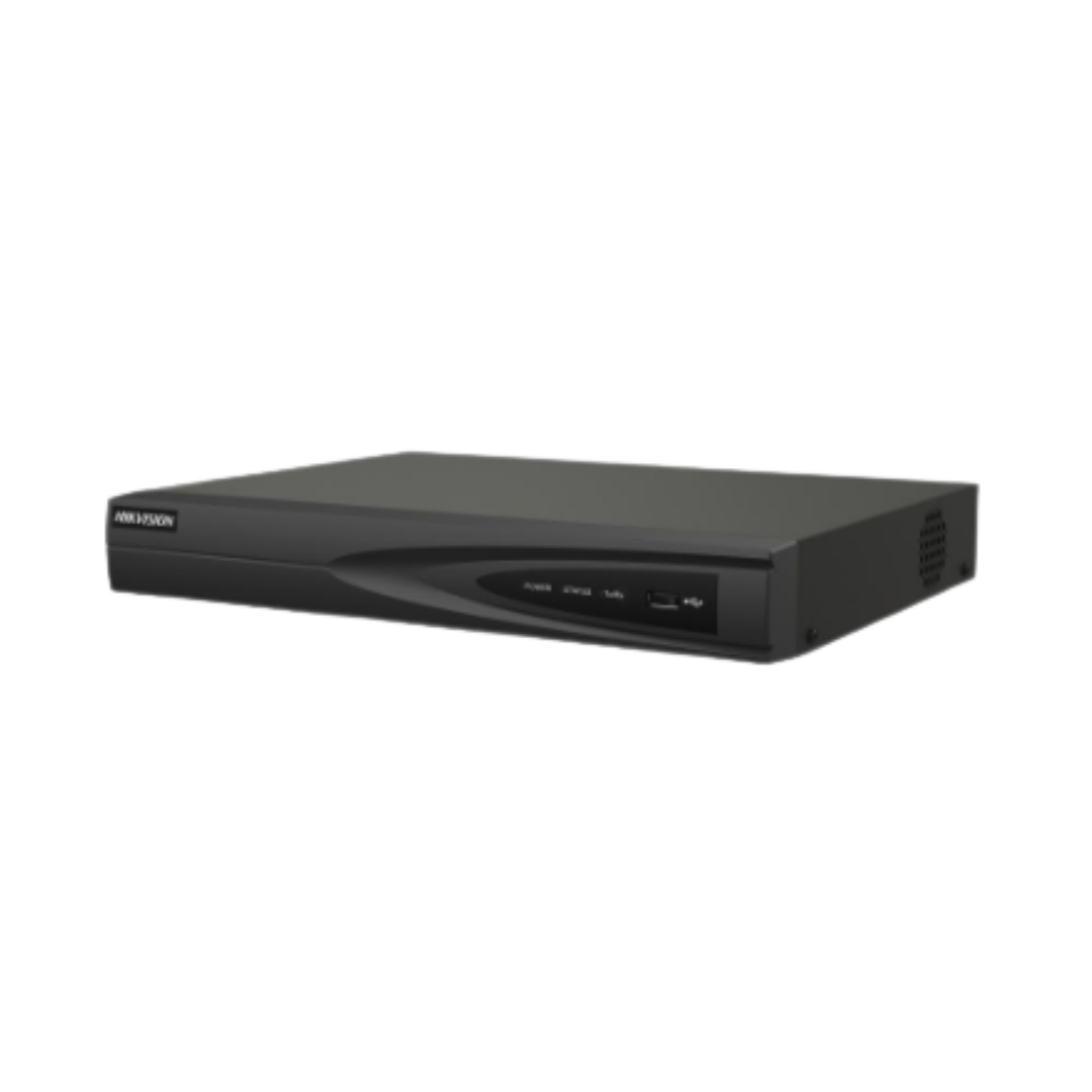 DS-7608NI-Q1/8P(E) - NVR HIKVISION 8CH POE, SOPORTA DISCO DE HASTA 8TB.