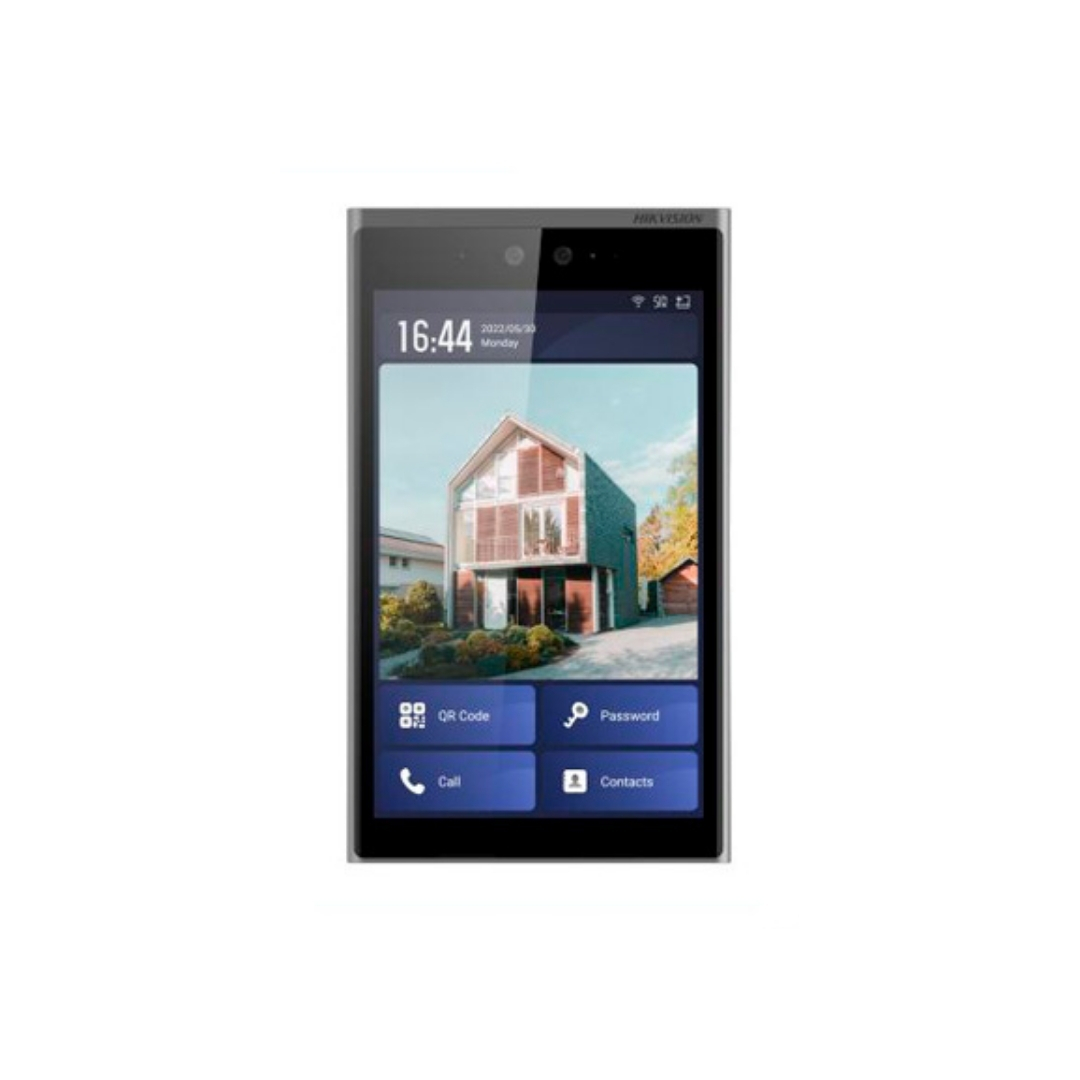 DS-KD9633-WBE6 - VIDEO PORTERO HIKVISION IP, PANTALLA DE 10,1 IN. SO ANDROID, RECONOCIMIENTO FACIAL, APERTURA ROSTRO.