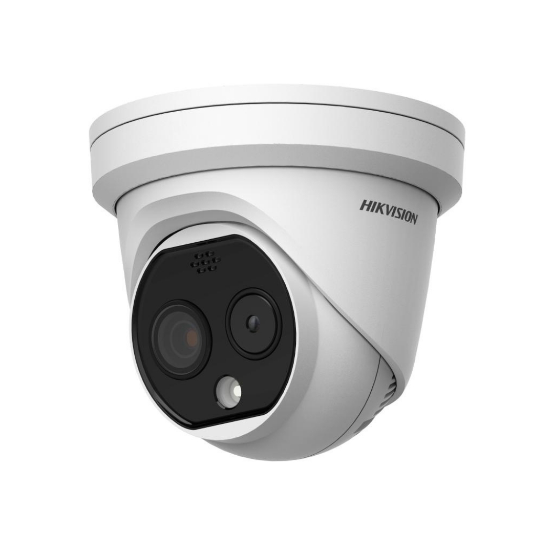 DS-2TD1217B-6/PA(B) - CAMARA IP  TÉRMICA IP HIKVISION, TURRET, RESOLUCIÓN TÉRMICA/ÓPTICA: 160 X 120/4 MP, sensor de alta sensibilidad (Rango de temperatura: 30-45 °C; precisión: ± 0.5 °C), micro SD hasta 256GB, IP66, E/S: 