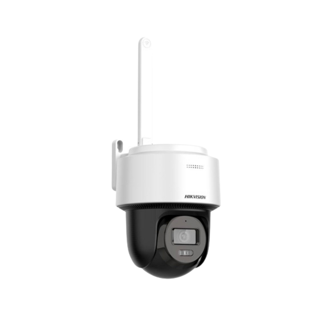 DS-2DE2C400MWG/W - CÁMARA HIKVISION IP WIFI 4MPX PT, LENTE 2.8MM, IR HASTA 25M, LUZ BLANCA 25M, IP66.