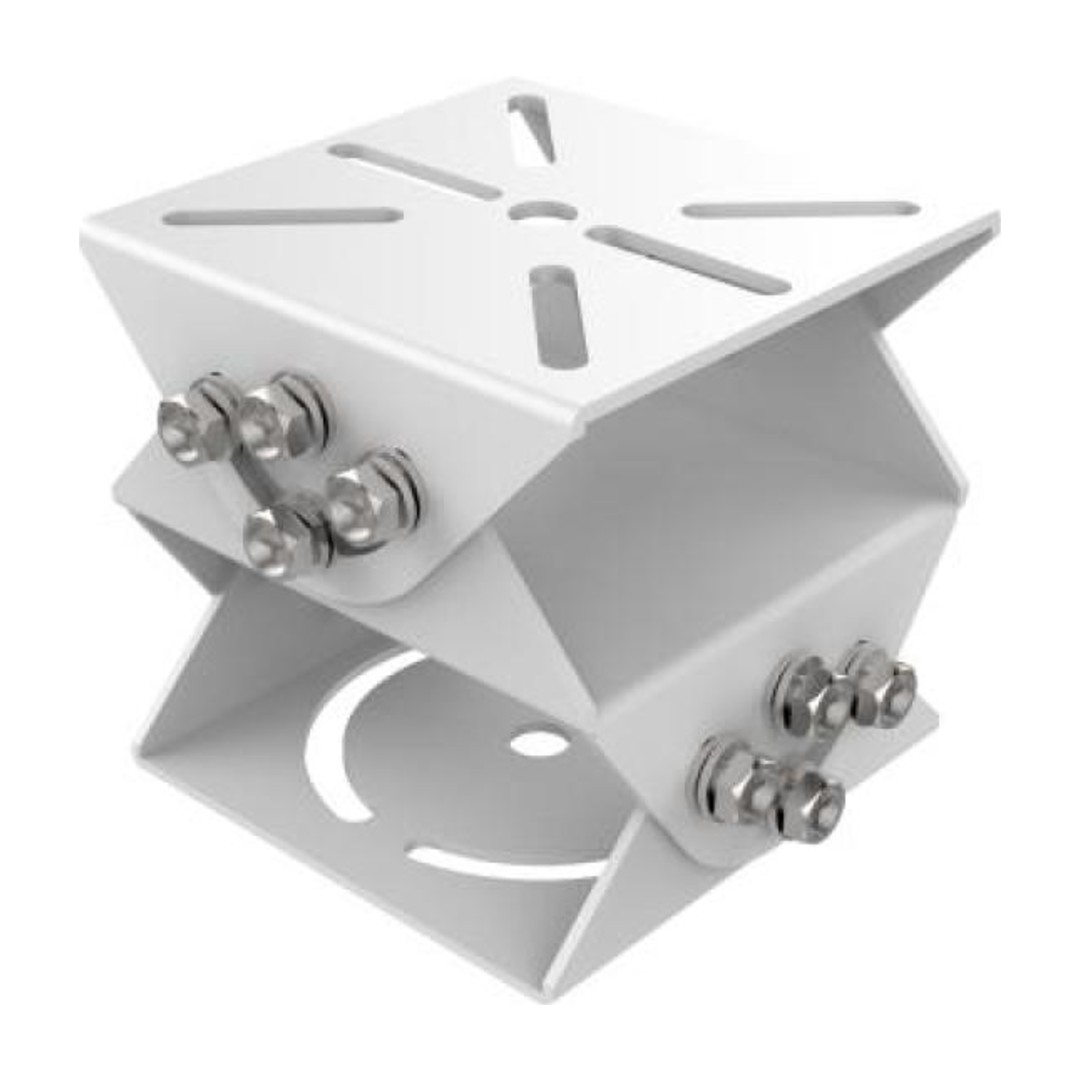 DS-1232ZJ-T - DS-1232ZJ-T-JUNTA PT / CARDAN PARA BASE DE CAMARAS, COLOR BLANCA, DE ACERO INOXIDABLE.