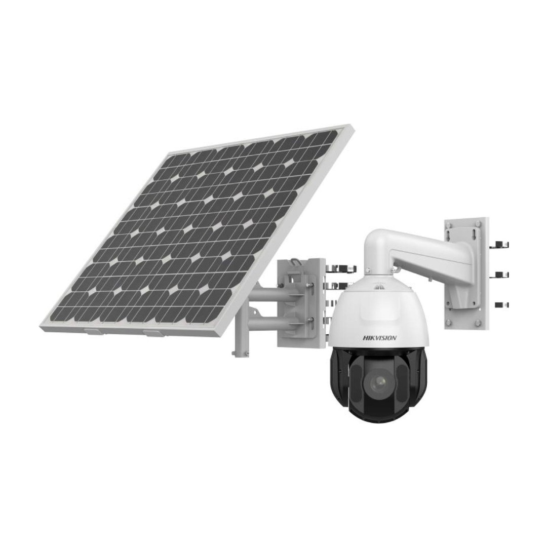 DS-2DE5425IWG-K/4G - DS-2DE5425IWG-K/4G(O-STD)(LA)-DOMO IP HIKVISION CON PANEL SOLAR, 4MP ,25X, IP66, IR 150MTS, SD 512GB, 2 IN ALARM, 12V 1A.