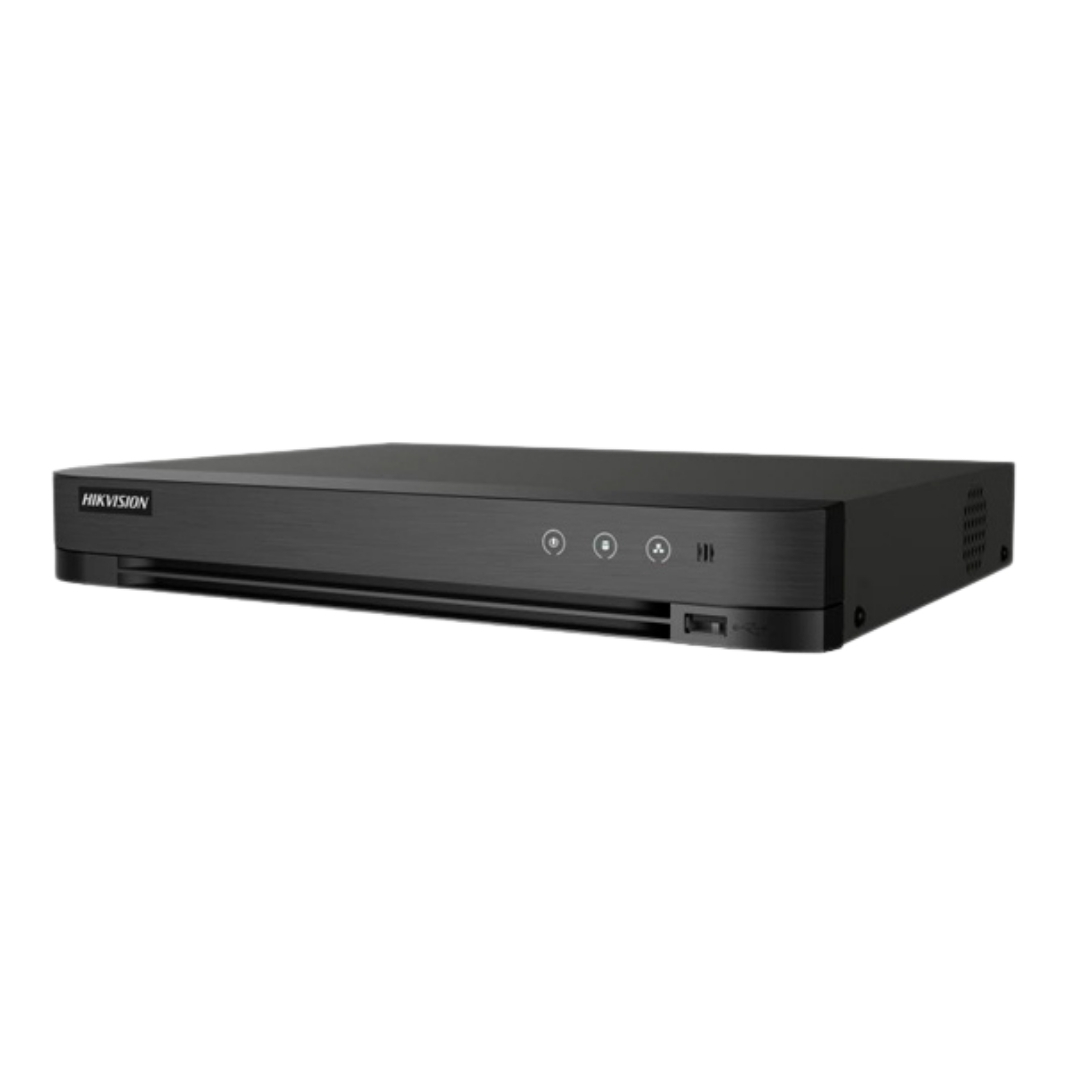 iDS-7204HQHI-M1/XT A - DVR HIKVISION ACUSENSE 4 CH + 2 IP, SALIDA DE ALARMA 2MPX CON RECONOCIMIENO FACIAL. 1HDD HASTA 10 TB