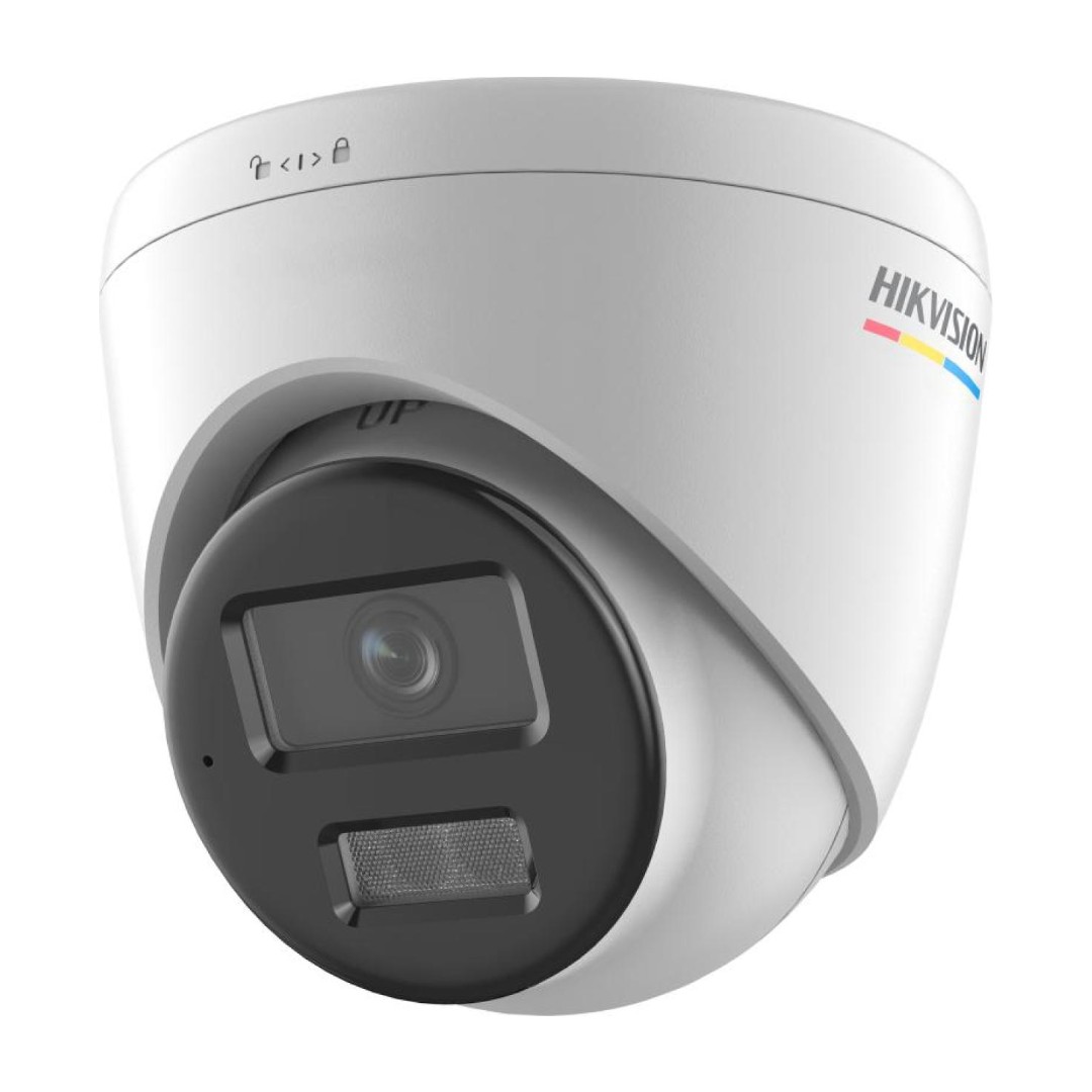 DS-2CD1347G3-LIUF - CAMARA IP HIKVISION DOMO, COLORVU 3.0, IP67, IR Y LUZ 30MTS, MICROFONO, SD 512GB, POE.
