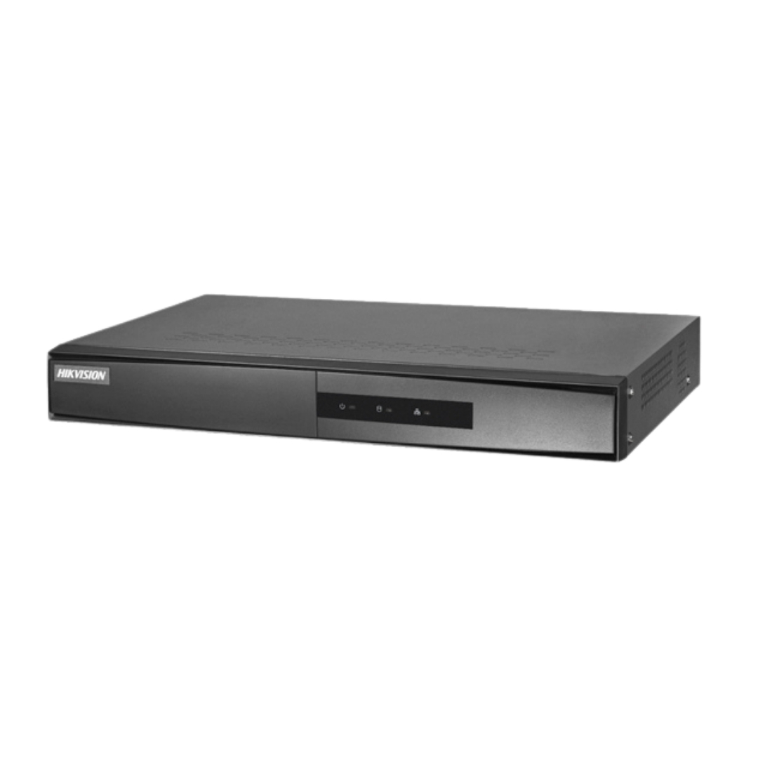 DS-7104NI-Q1/4P/M(D) - NVR HIKVISION 4CH IP, RESULUCIÓN MAXIMA 4MP. 1 HDD HASTA 6TB, IB 40MBPS OB 60MBPS