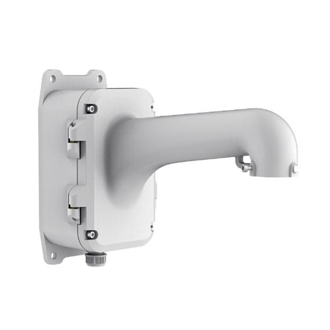 DS-1604ZJ-BOX - DS-1604ZJ-BOX-SOPORTE DOMO, MONTAJE EN PARED CON CAJA DE CONEXIONES, ALEACION DE ALUMINIO 395.5X281.2X170.7 BLANCO