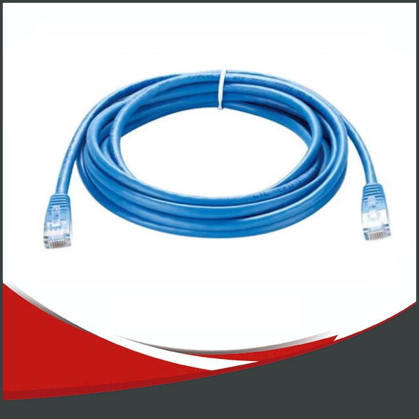 CABLE PATCH 3 MTS - Cable de red de 3 metros, RJ 45 macho a macho.
