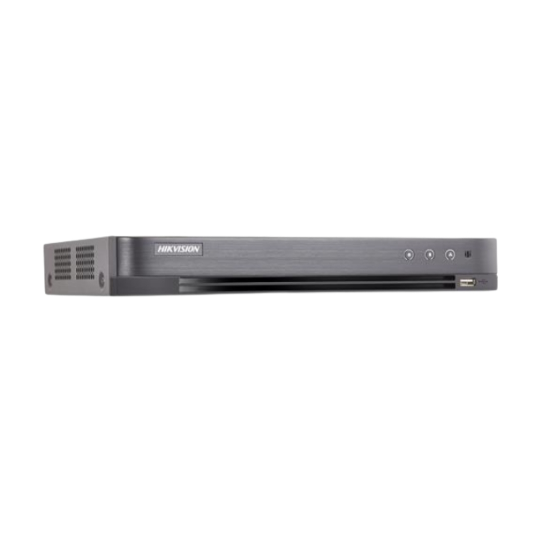 iDS-7208HUHI-M1/XT - DVR TURBO ACUSENSE X 8 CH, CAPACIDAD DE 2 DISCOS, SOPORTA 8CH DE ACUSEARCH, 4CH DE RECO FACIAL