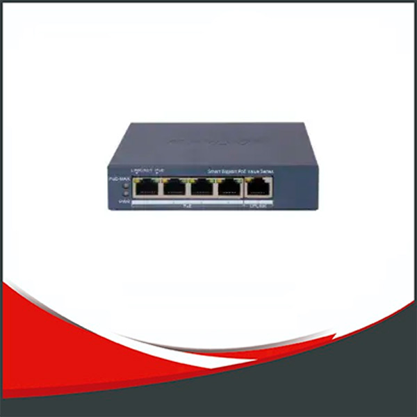 DS-3E1505P-EI/M - SWITCH HIKVISION ADMINISTRABLE, 4 PUERTOS POE 1000MB