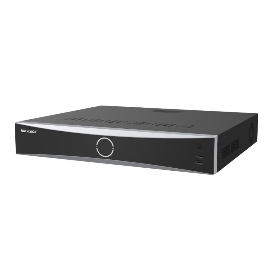 DS-7716NXI-I4/VPro - NVR HIKVISION ACUSEEK 16CH, SOPORTA 4 DISCOS DE 20TB, ALARMA 16 ENTRADAS Y 9 SALIDAS.