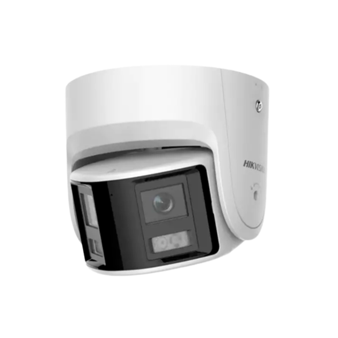 DS-2CD2347G2P-LSU/SL - CAMARA IP PANORAMICA TURRET 4MP,LENTE 2,8,COLORVU,IP67,LUZ 30MTS,SD 512,ESTROBO Y ALARM AUDIBLE,POE