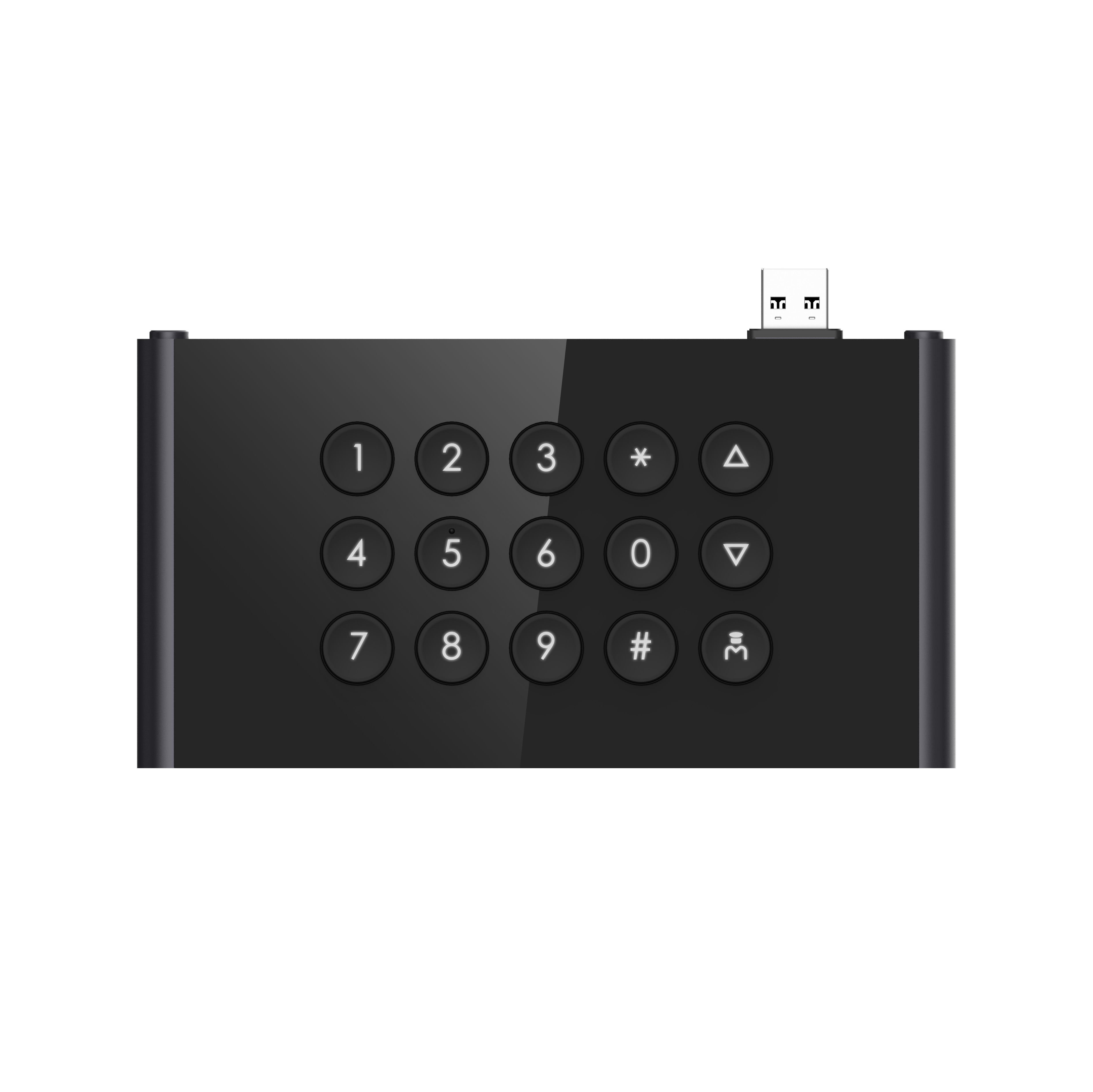 DS-KDM9403-KP - MODULO DE TECLADO NUMERICO PARA DS-KD9403, IP65.