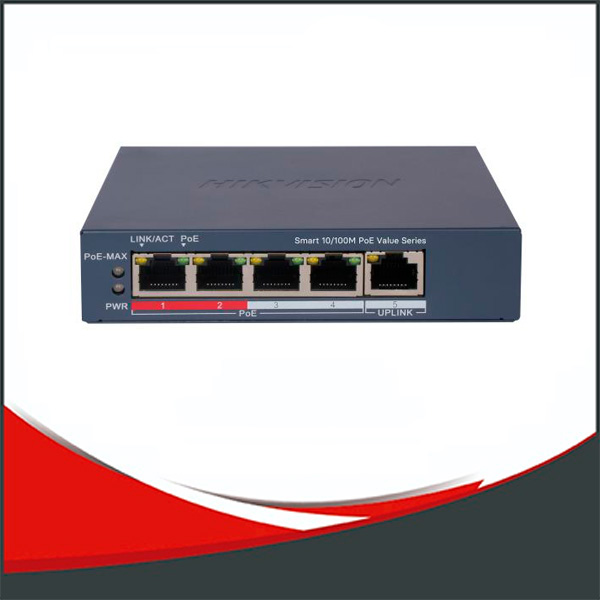 DS-3E1105P-EI/M V2 - SWITCH HIKVISION ADMINISTRABLE,