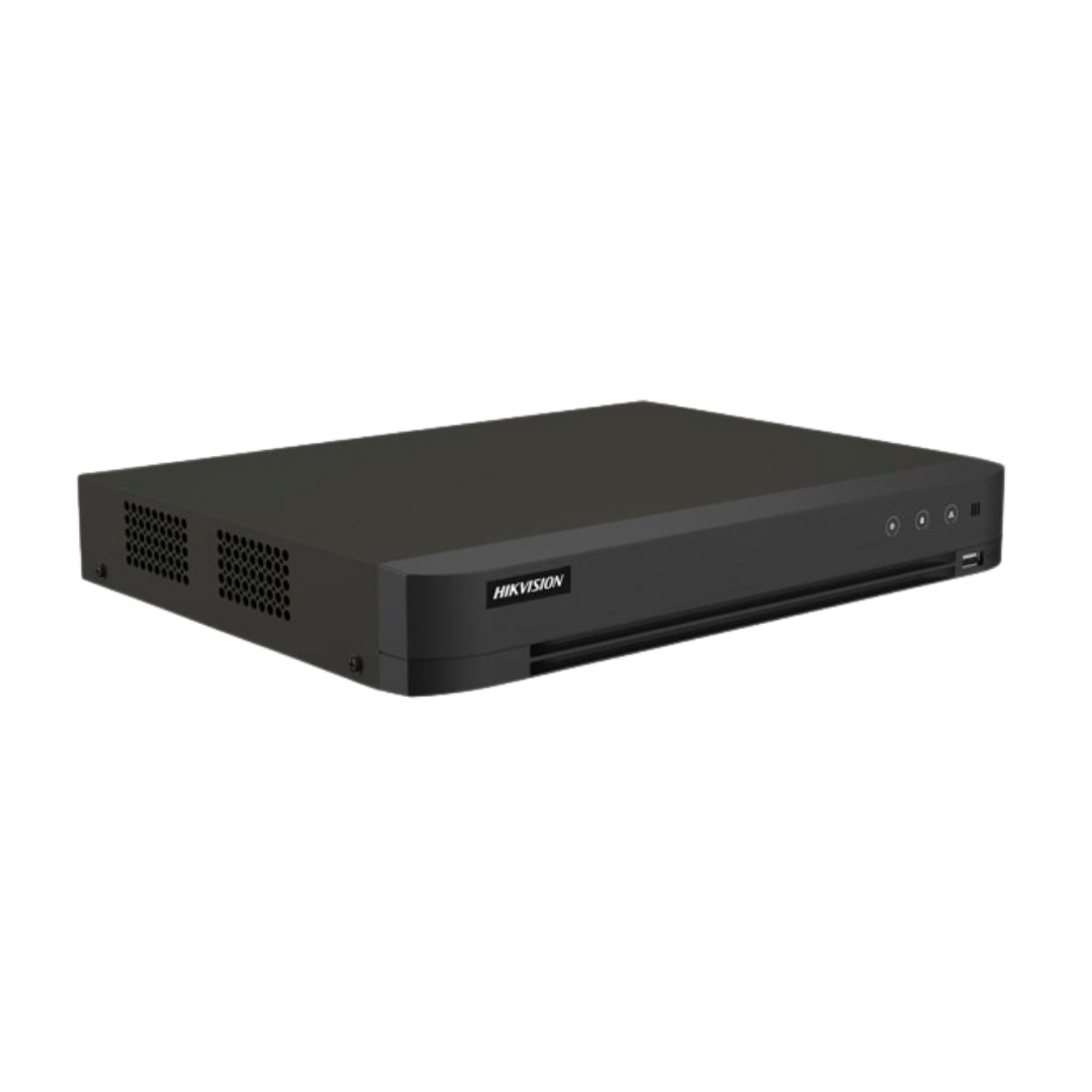 iDS-7216HQHI-M1/XT - DVR HIKVISION ACUSENSE DE 16 CH + 8 IP, 2MPX CON RECONOCIMIENO FACIAL. 1 HDD HASTA 10 TB.