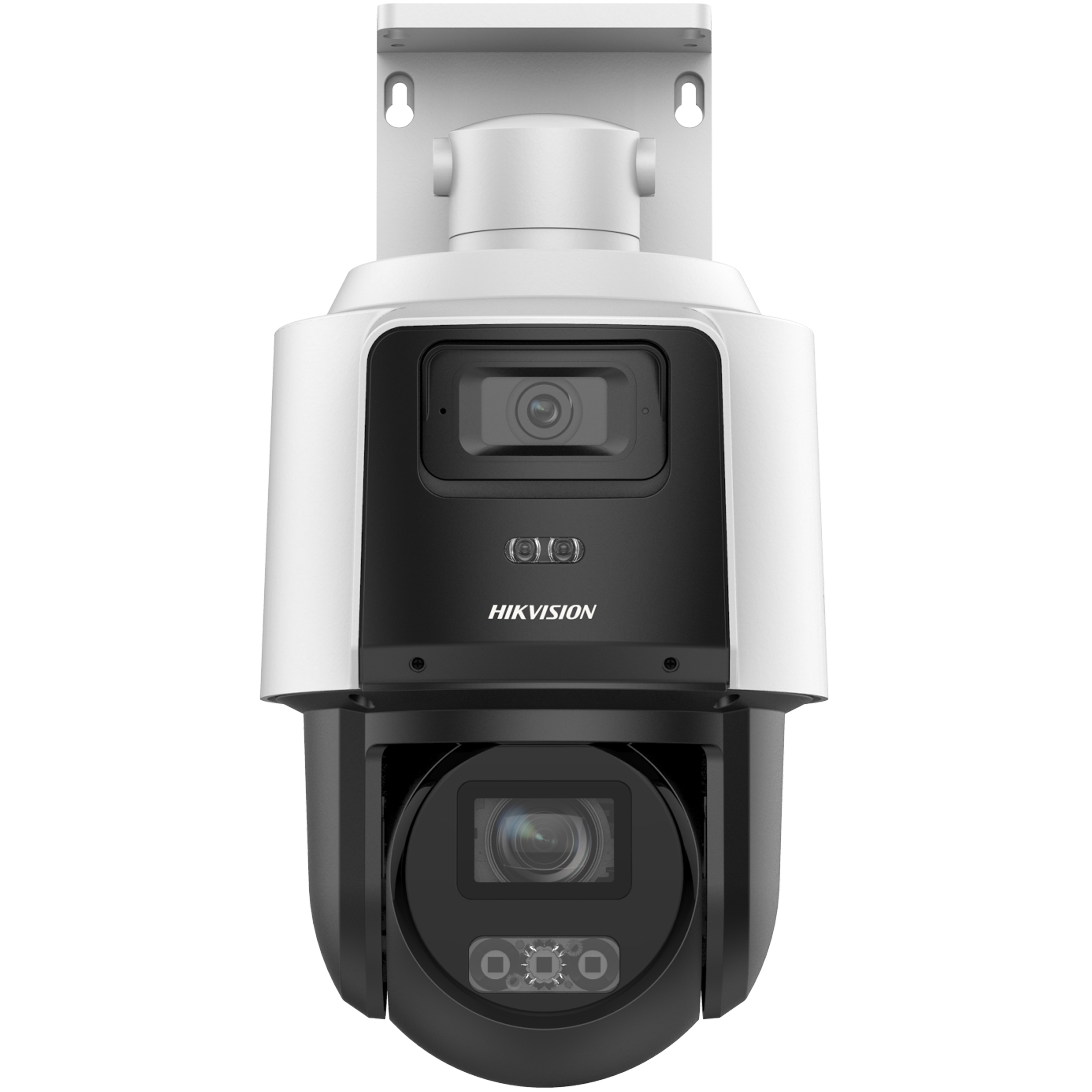 DS-2SE3C404MWG-E/14 - DOMO PTZ TANDEMVU IP 4MP+4MP,4X,IP66,LENTE 2,8 A 12MM,IR 30MTS,LUZ 30MTS,SD 512GB,AUDIO BIDIRECIONAL