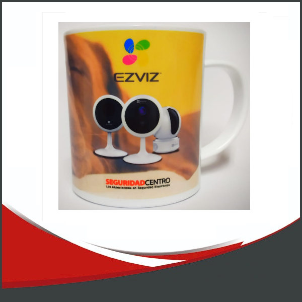 TAZA EZVIZ - Taza sublimada EZVIZ