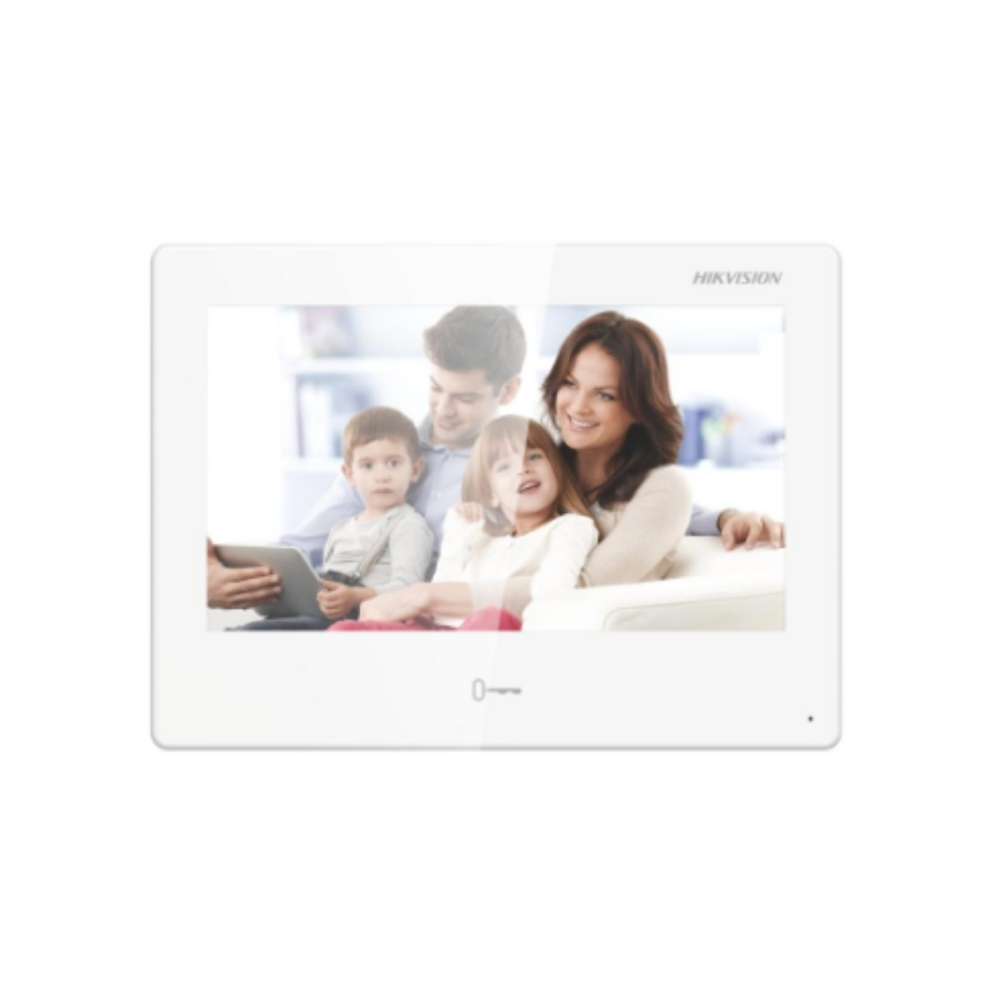 DS-KH9310-WTE1(B) - ESTACION INTERIOR CON ANDROID,  PANTALLA TACTIL DE 7 IN, ALIMENTACION POE ESTANDAR, CON HIK-CONNECT.
