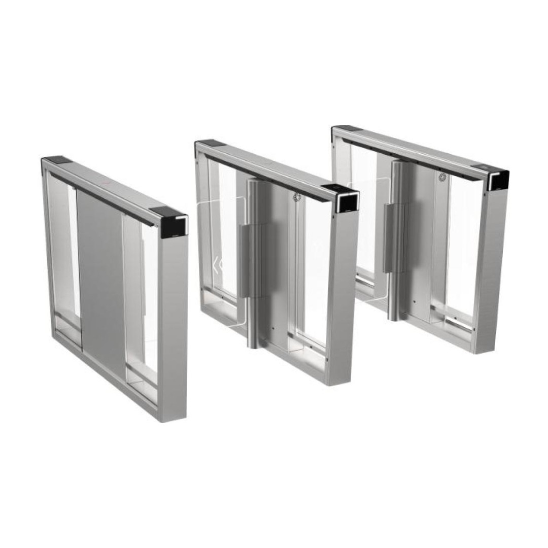 DS-K3B530X-M/MPg - DS-K3B530X-M/MPg(O-STD)-SWING BARRIER HIKVISION MEDIA,LECTORA DE TARJETAS INTEGRADA,CON PERFORACION,AGREGAR PUERTAS DE ACRILICO