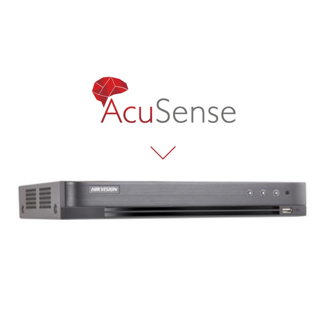 iDS-7204HQHI-M1/FA A - DVR HIKVISION ACUSENSE DE 4 CH + 2 IP, SALIDA DE ALARMA 2MPX CON RECONOCIMIENO FACIAL. 1HDD HASTA 10 TB.