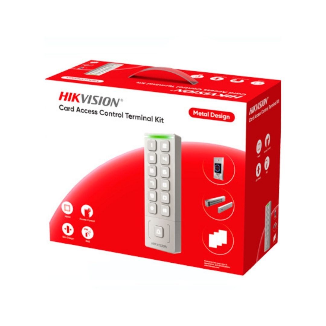 DS-KAS809 - DS-KAS809(O-STD)-KIT LECTORA DE TARJETAS CON TECLADO, INCLUYE, DS-K1T809MX, DS-K4H255S, DS-K4H255-LZ, DS-K7P07.