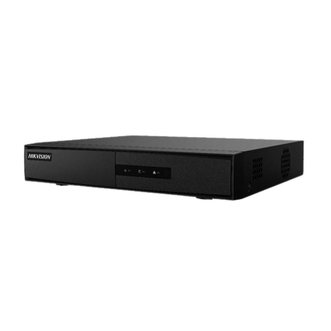 DS-7204HGHI-M1 - DVR HIKVISION 4 CANALES + 1 IP, 1080LITE. GRABACIÓN H.265 +. 1 DISCO HASTA 6TB, 1 AUDIO
