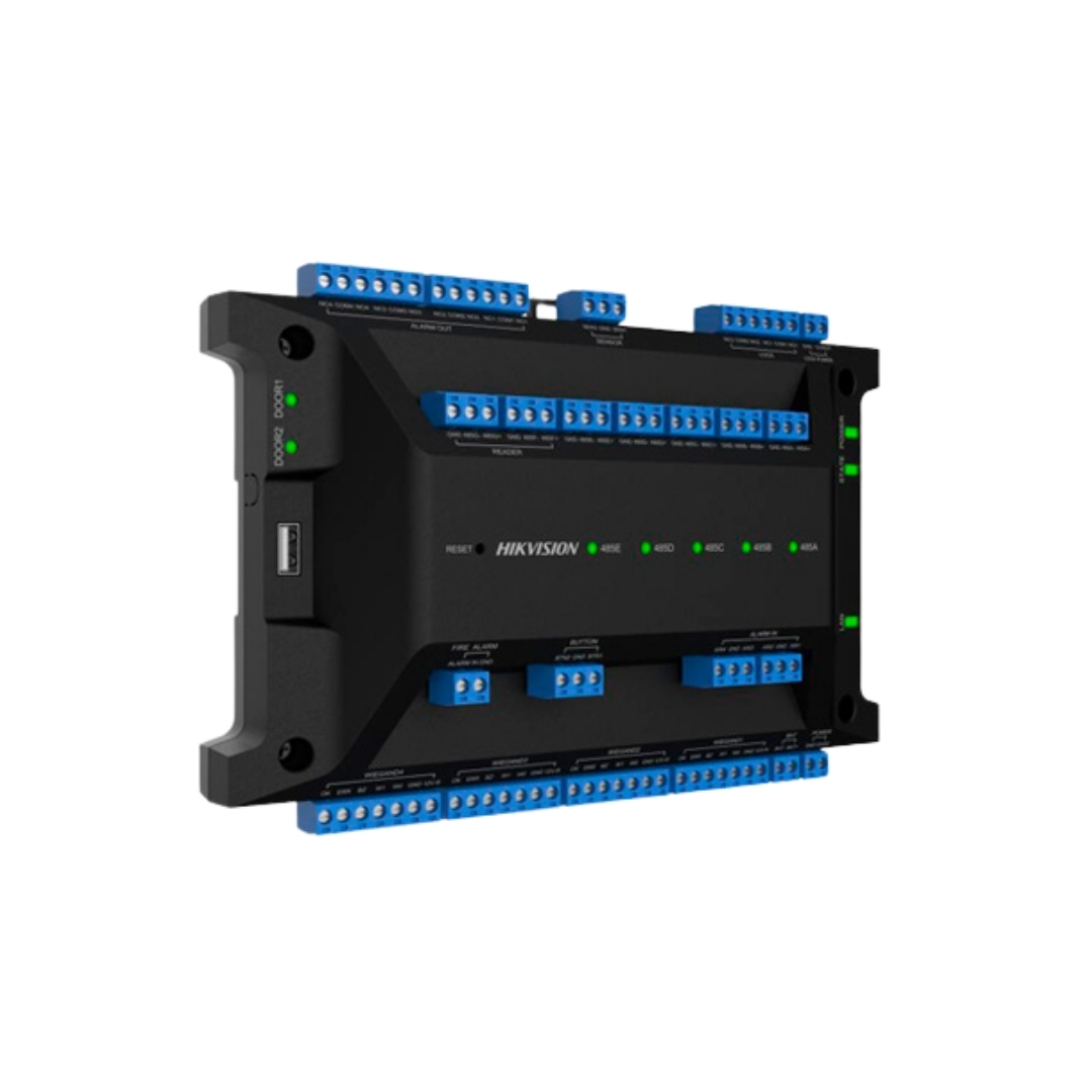 DS-K2702X(P) - DS-K2702X(P)(O-STD)-PLACA CONTROLADORA DE ACCESOS 2 PUERTAS, SOPORTA RS-485, W26, W34, FUNCION PRUEBA DE MANIPULACION.