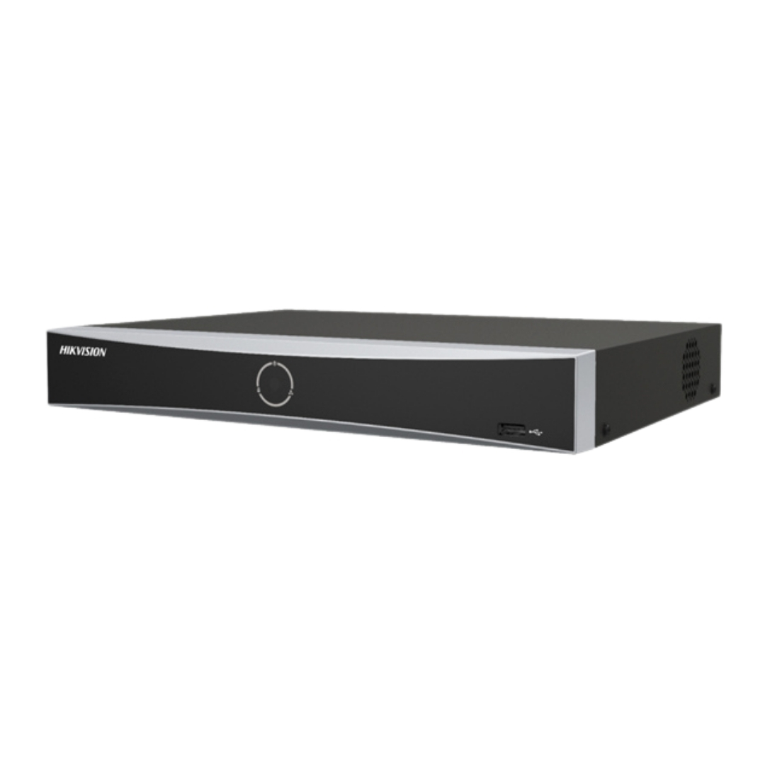 DS-7732NXI-K4(D) - NVR HIKVISION ACUSENSE 32CH IP, 12 MP, 4 DISCOS HASTA 10TB