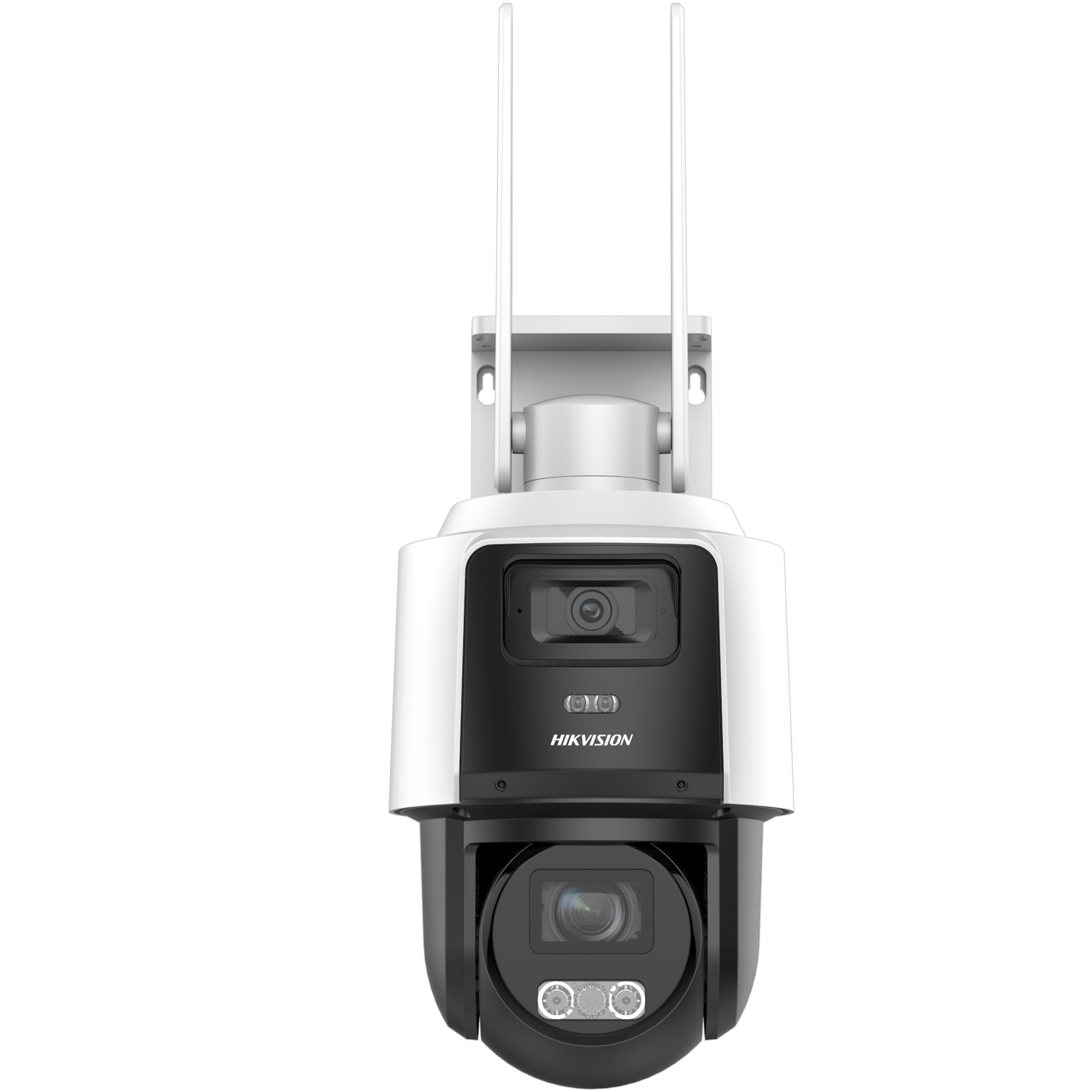 DS-2SE3C204MWG-4G/12 - DOMO TANDEMVU IP 2MP+2MP,4X,IP66,LENTE 2,8 A 12MM,IR 30MTS,LUZ 30MTS,SD 512GB,4G,AUDIO BIDIRECIONAL