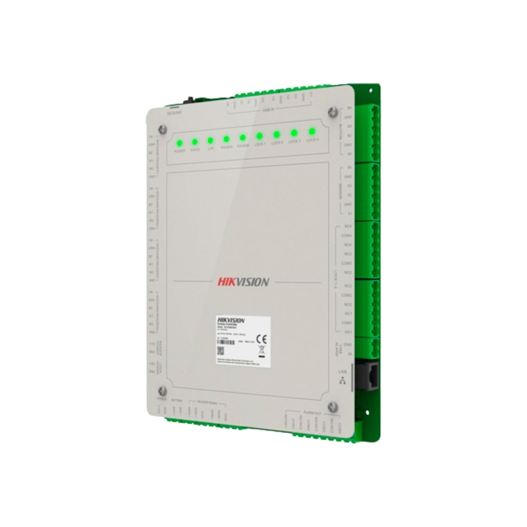 DS-K2624X - DS-K2624X(O-STD)-CONTROLADORA DE ACCESOS PARA 4 PUERTAS, SOPORTA RS-485, W26, W34, ADMITE OSDP.