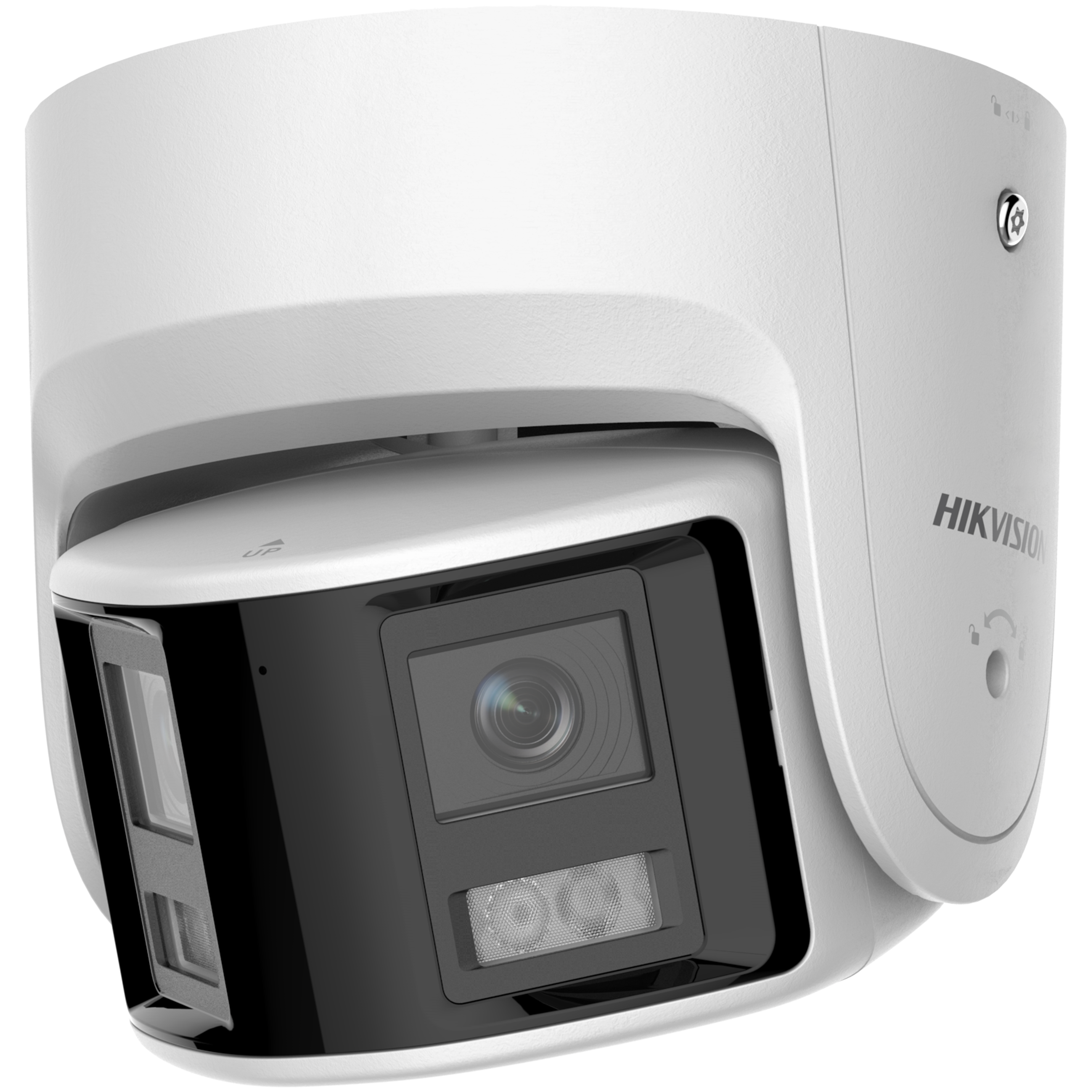DS-2CD2367G2P-LSU/SL - CAMARA IP HIKVISION PANORAMICA TURRET,6MP,IP67,LENTE 2,8MM,COLORVU,LUZ 30MTS,SD 512GB,1ALARM IN/1OUT