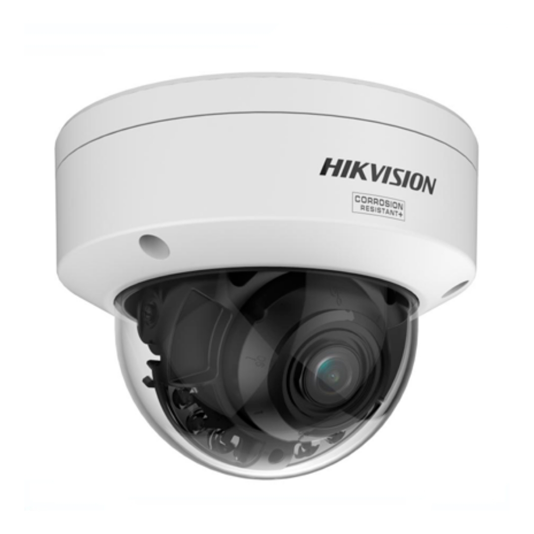 DS-2CD2747G3T-LIZSY - CAMARA IP HIBRIDA DOMO 4MP COLORVU3.0  VARIFOCAL 2,8 A 12,IP67,IK10,IR 40M,SD 512GB,ANTICORROSIVA,POE