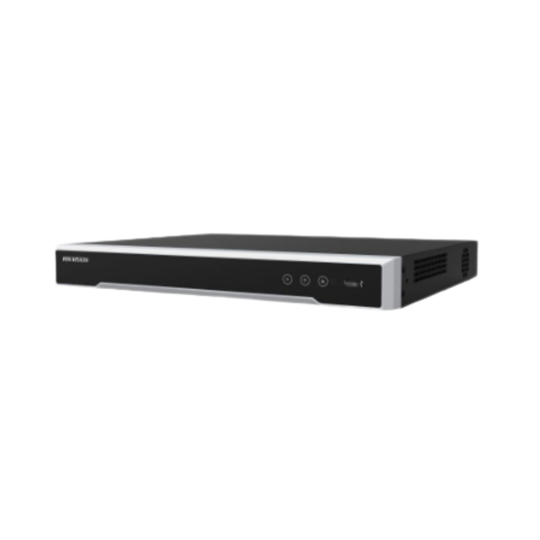 DS-7608NI-I2/8P - NVR HIKVISION 8CH POE, SOPORTA 2 DISCOS DE 16TB, ALARMA 4 ENTRADAS Y 1 SALIDA.
