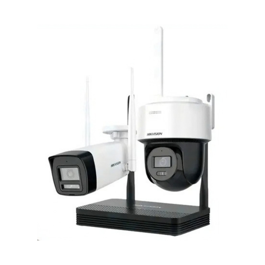 NKS424W03H - KIT NVS DE 4 MP SOPORTA SD HASTA 512, INCLUYE: 1 CAMARAS BULLET DE 4MP, 1 CAMARA PT EXTERIOR DE 4MP.