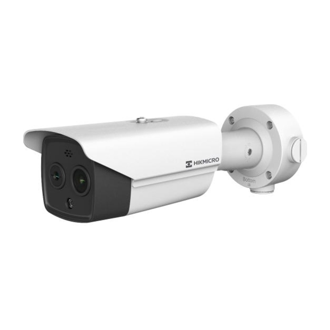 HM-TD2628T-3/QA - CAMARA TERMOGRAFICA HIKVISION IP BULLET,MAXIMA RESOLUCION 256X192,IP67,DOBLE LENTE,2 IN ALARM/2 OUT.