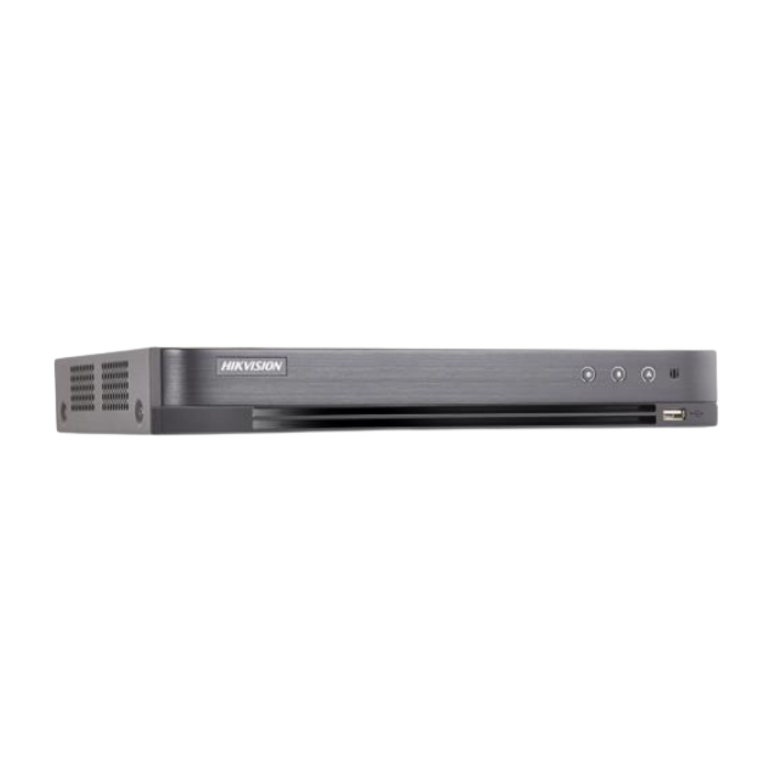 iDS-7204HUHI-M1/FA - DVR HIKVISION ACUSENSE DE 4 CH + 4 IP, 5MPX CON RECONOCIMIENO FACIAL. 1HDD HASTA 10 TB.