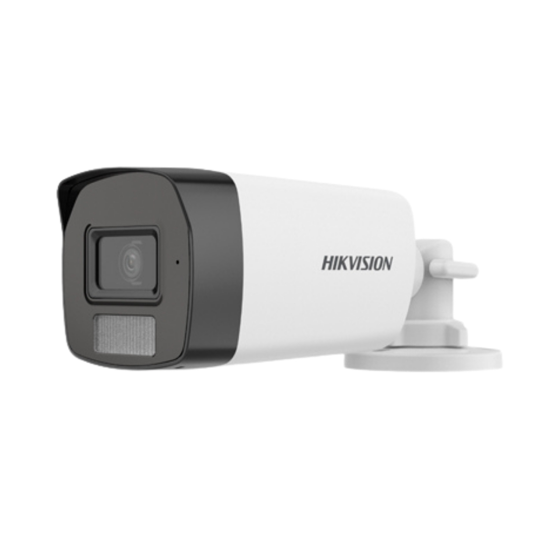 DS-2CE17D0T-LFS 2.8 - CÁMARA HIKVISION LUZ DUAL,C/AUDIO,BULLET 2MP, LENTE 2.8MM. IP 67. IR 40M NOCHE. LUZ BLANCA HASTA 40M