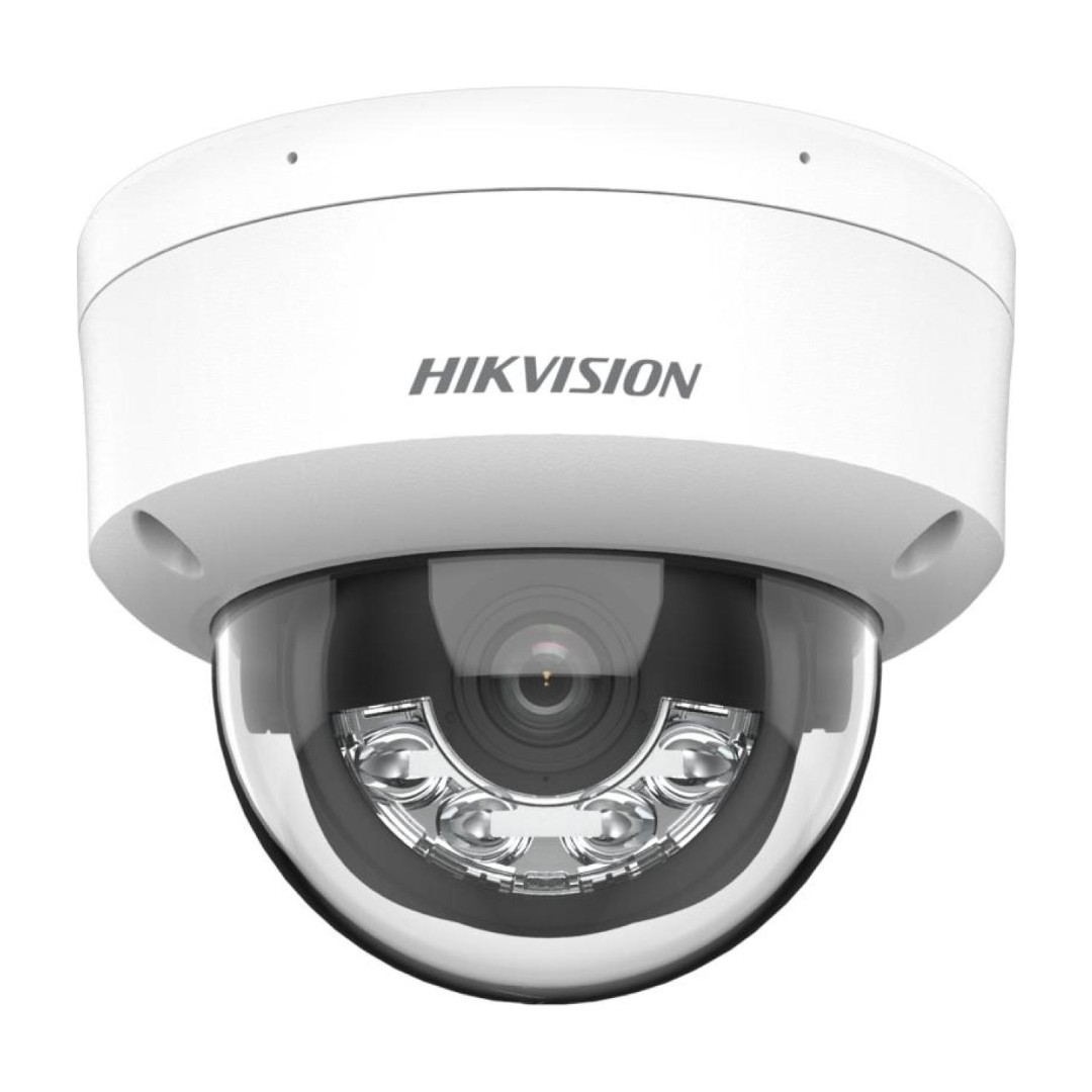 DS-2CD1123G3-LIU - CAMARA IP HIKVISION DOMO, SMART HYBRID LIGHT, IP67, IR Y LUZ 30MTS, MICROFONO, POE.