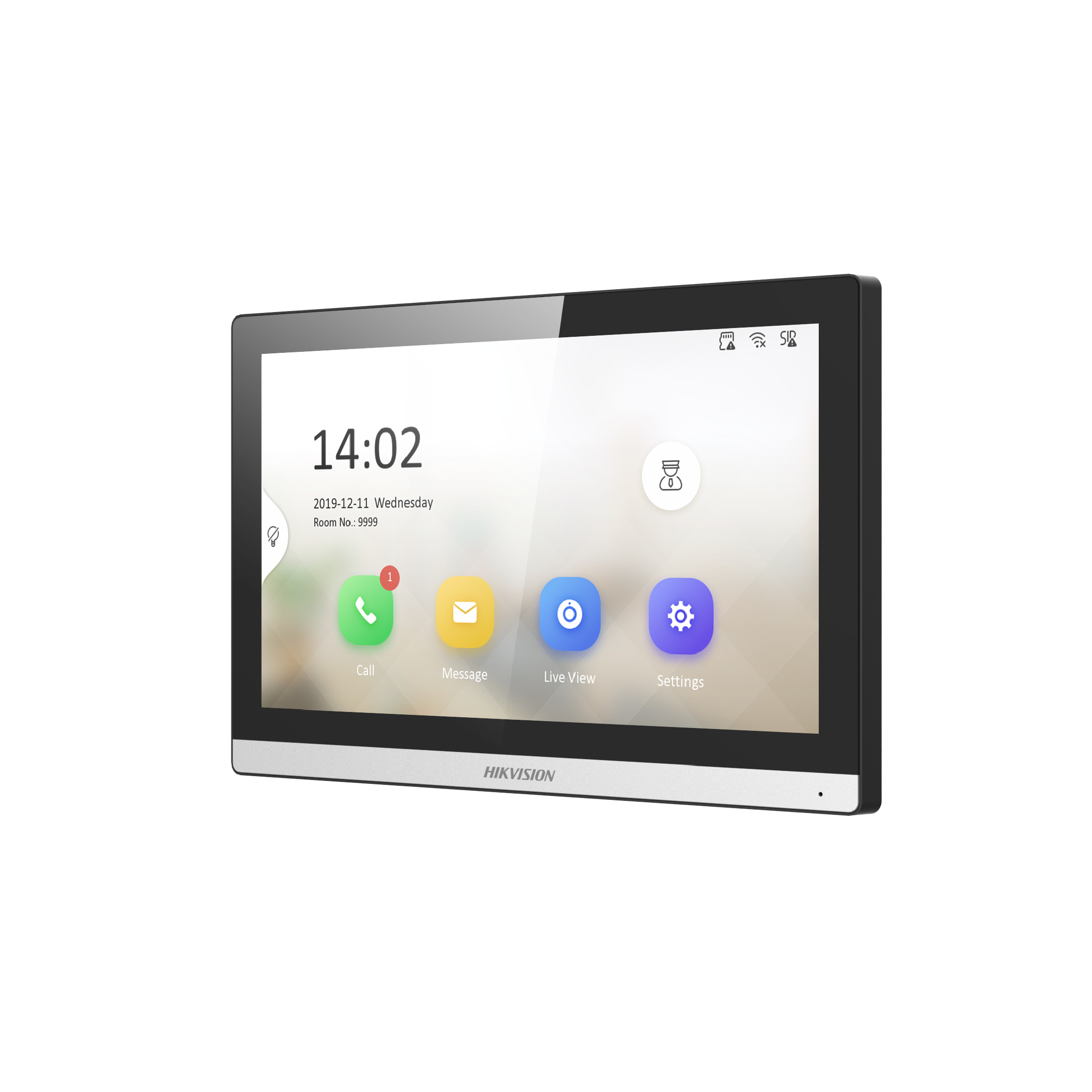 DS-KH6350-WTE1 - PANTALLA TÁCTIL HIKVISION COLOR DE 7
