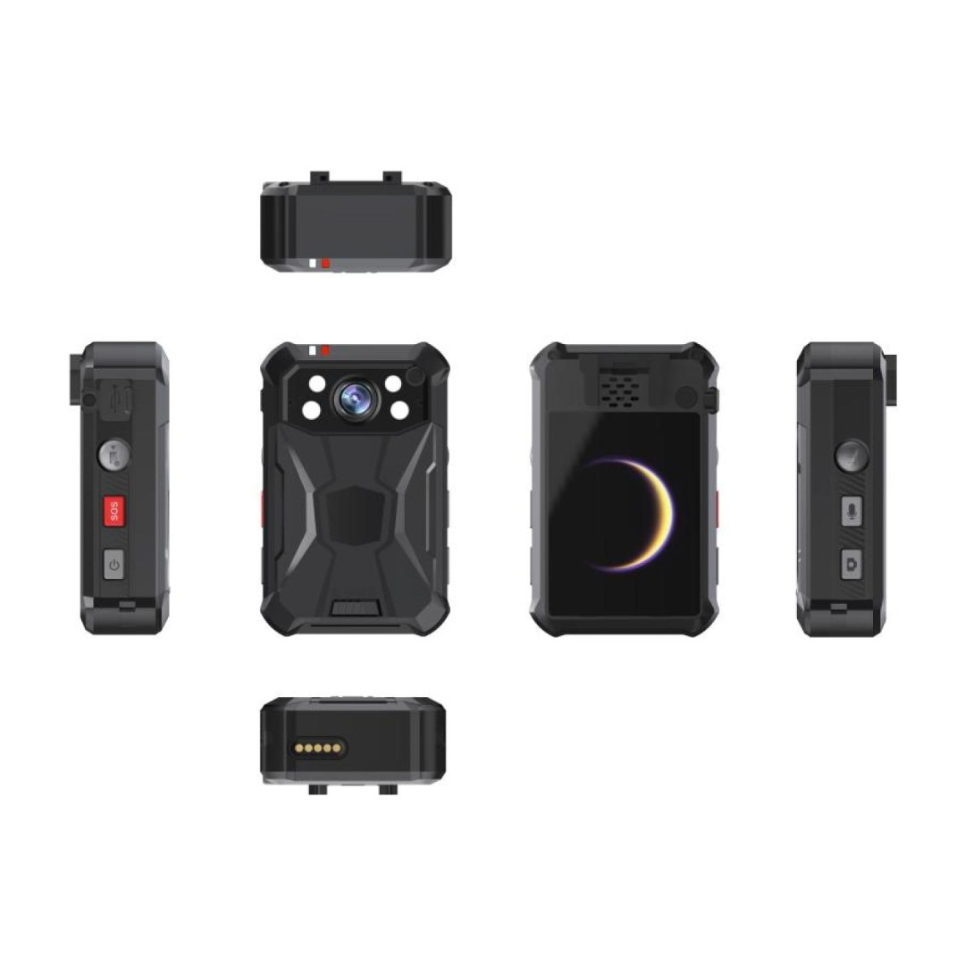 DS-MCW409/32G/GLE(C) - BODYCAM HIKVISION 4MP, IP68, IR 10MTS, AUDIO BIDIRECCIONAL,4G/WIFI,GPS, DURACION DE BATERIA 12HS.